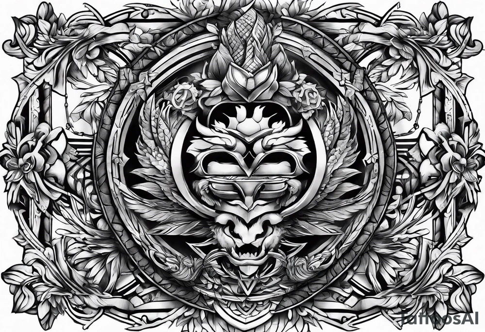 Mémento motu military tattoo tattoo idea