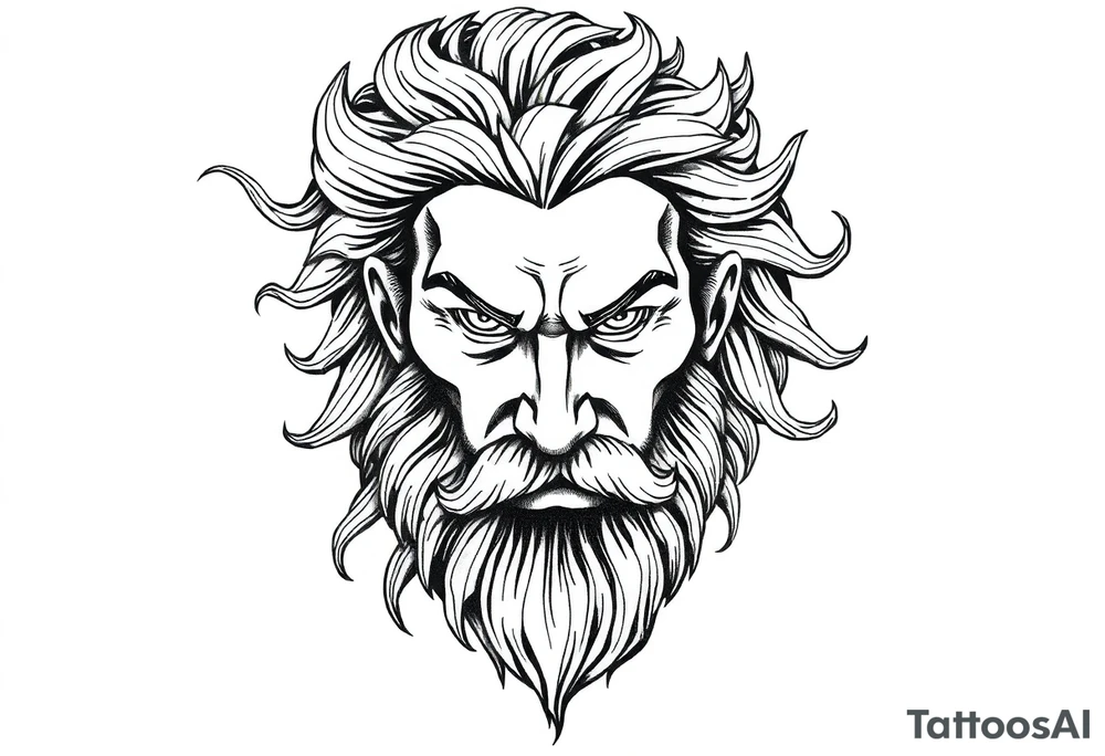 GREEK GOD tattoo idea