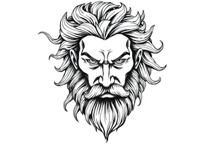 GREEK GOD tattoo idea