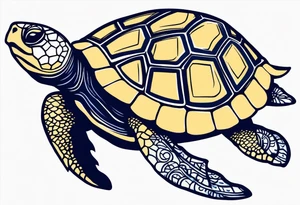 Navy turtle shellback tattoo tattoo idea