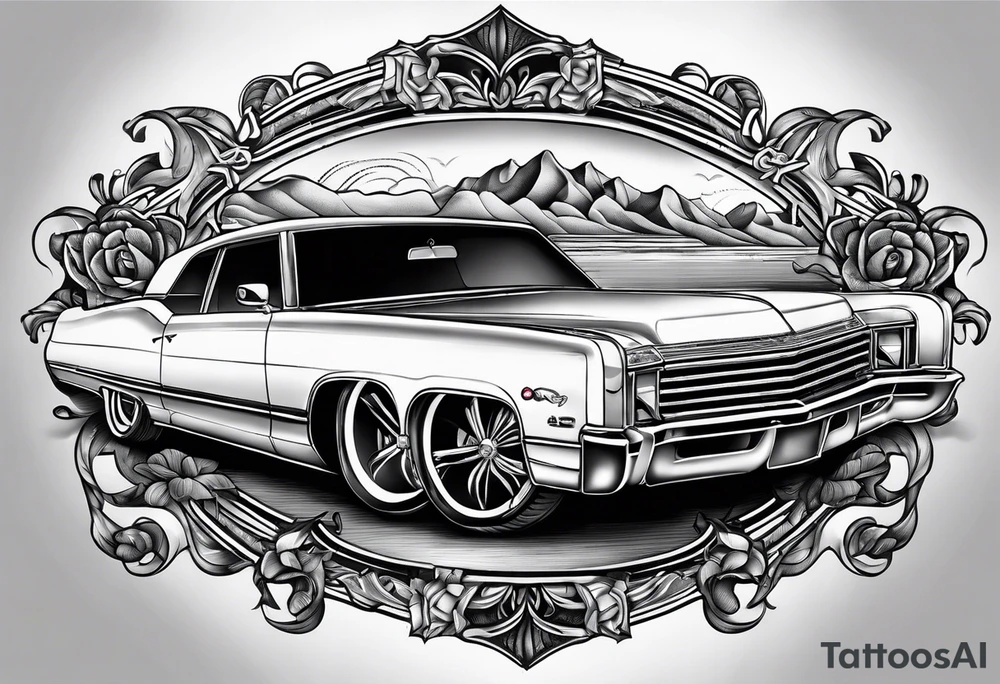 chicano lowrider tattoos tattoo idea