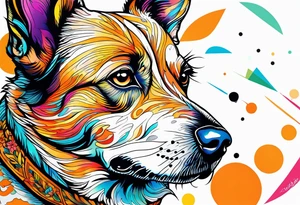 Celebrates my dog Clementine tattoo idea