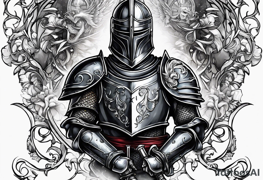 Knight tattoo idea