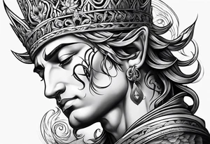 god looking down tattoo idea