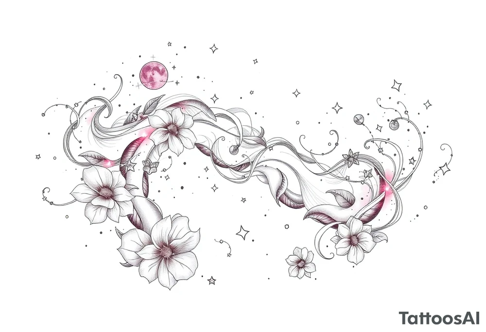 Universe tattoo idea