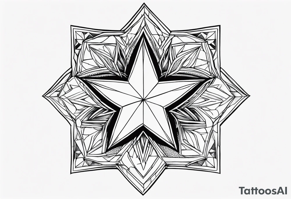 star tattoo idea