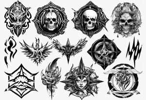 Average sign tattoo idea