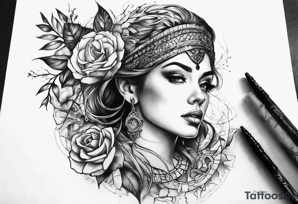 Time isnloss tattoo idea