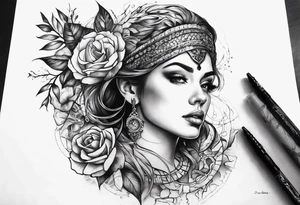 Time isnloss tattoo idea