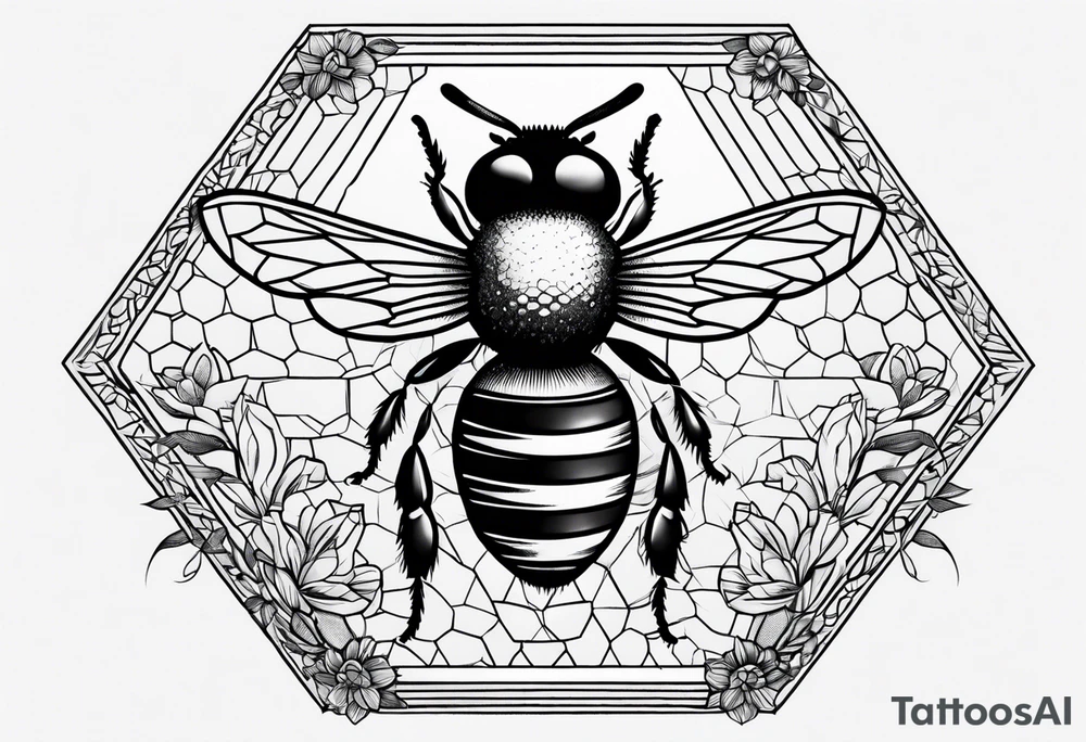 a bee hive tattoo idea