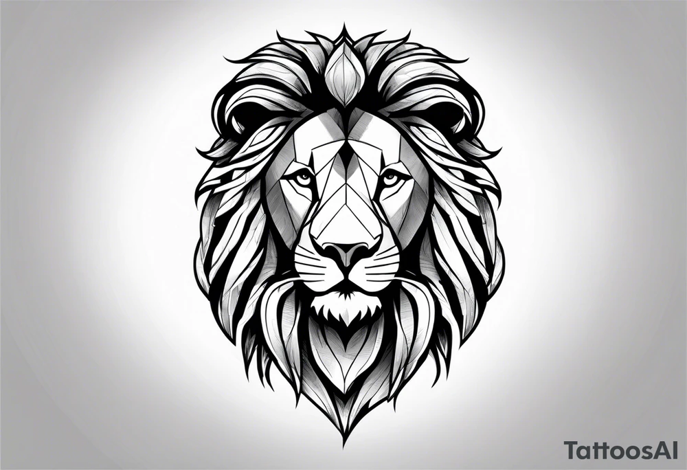 Phatom lion tattoo idea