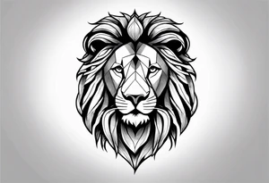 Phatom lion tattoo idea