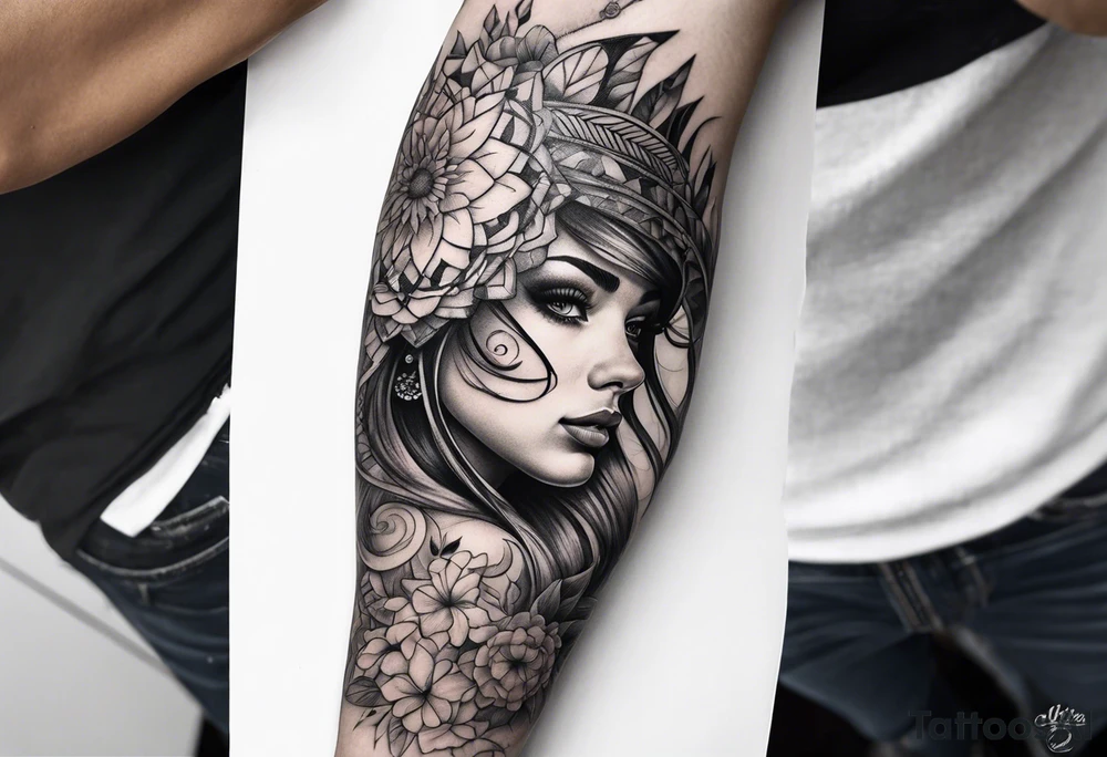 sleeve tattoo tattoo idea