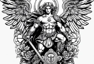 St michael tattoo idea