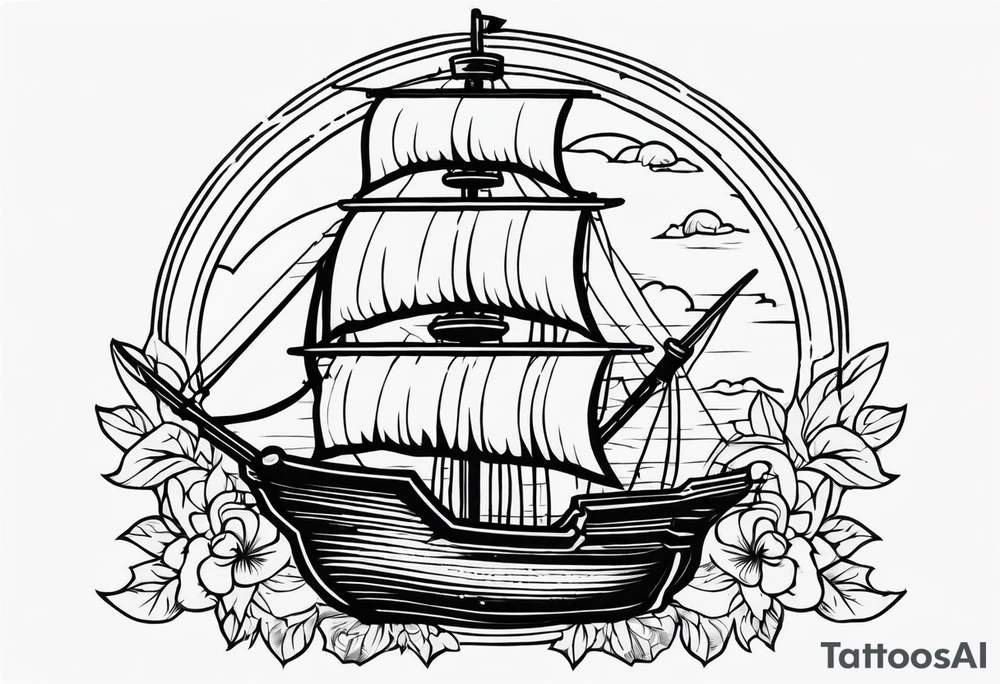 Pirate tattoo idea