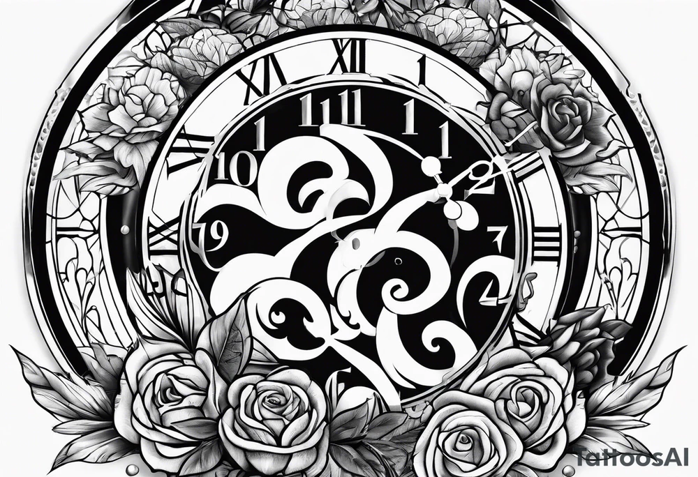 Make time count tattoo idea