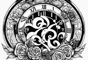 Make time count tattoo idea