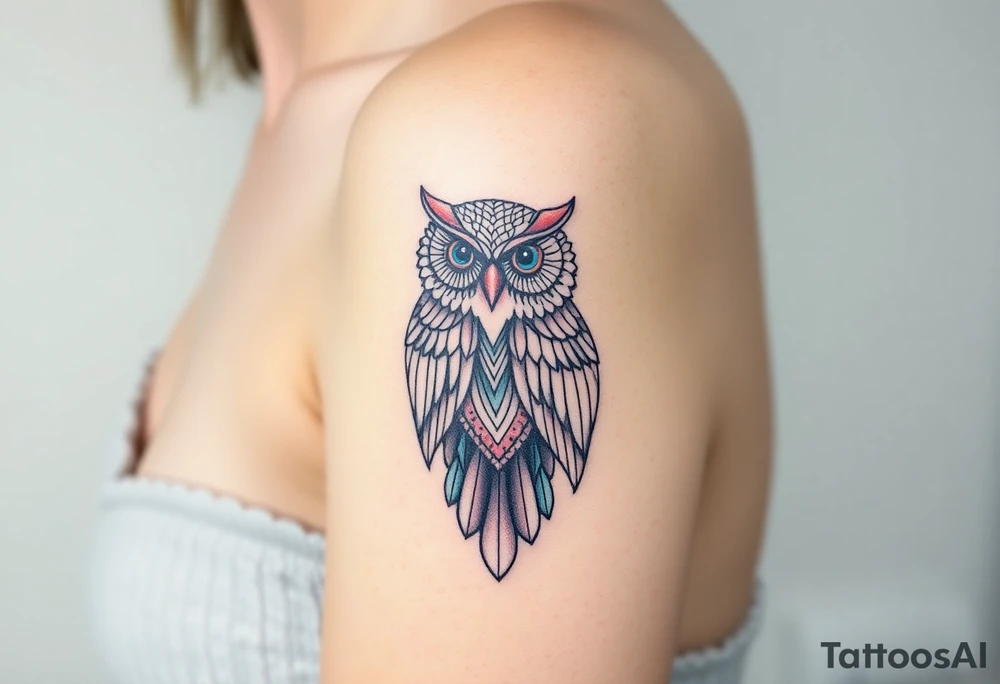 Owl tattoo idea