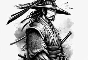 samurai tattoo idea
