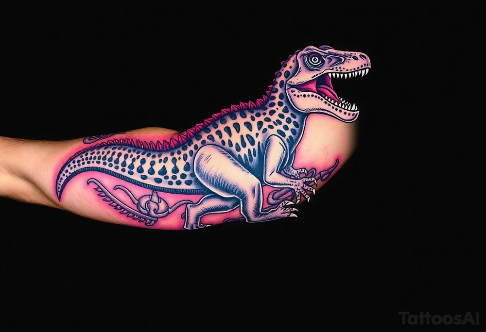 dinosaur tattoo idea