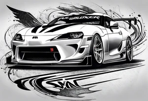 Paul Walker supra tattoo idea