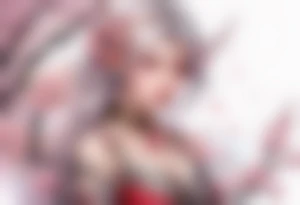 Sakura elf Cherry blossoms full body wings tattoo idea