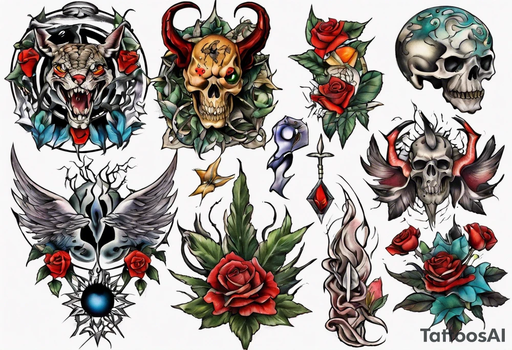 tier 
krebs tattoo idea