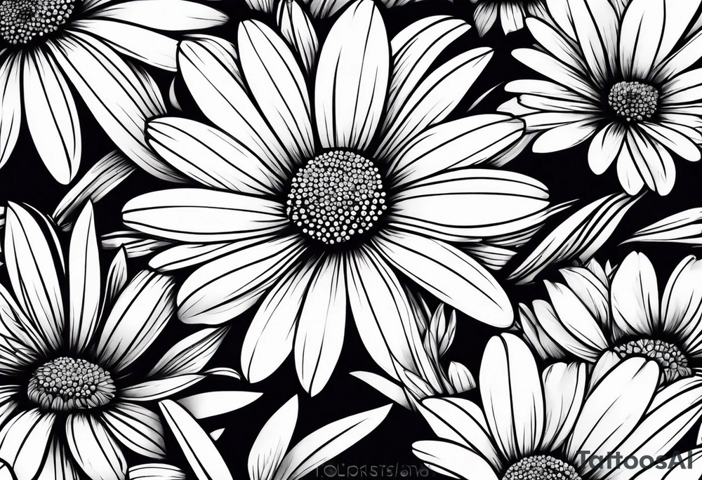 daisy tattoo idea