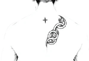 Celtic tribal arm sleeve tattoo idea