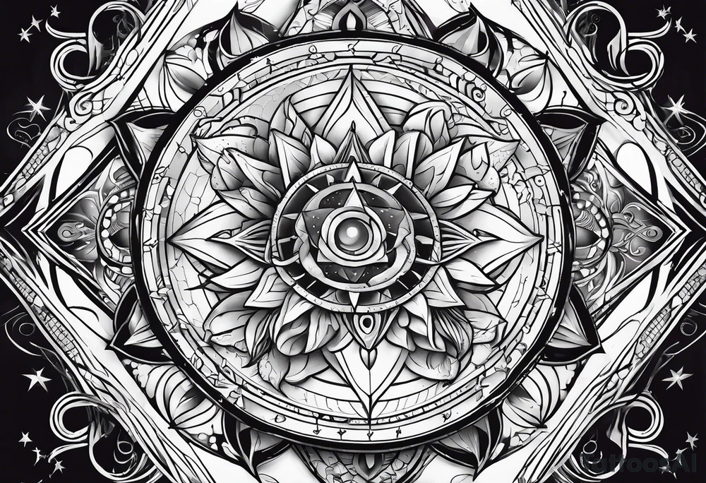 Astrology tattoo idea