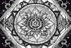 Astrology tattoo idea