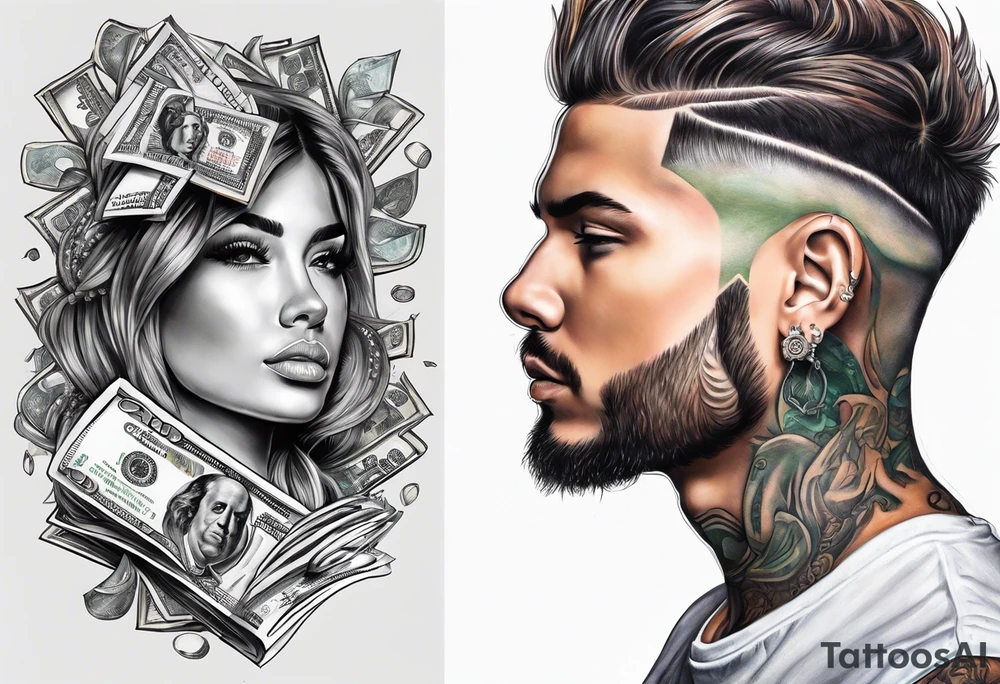 Money on my mind tattoo idea