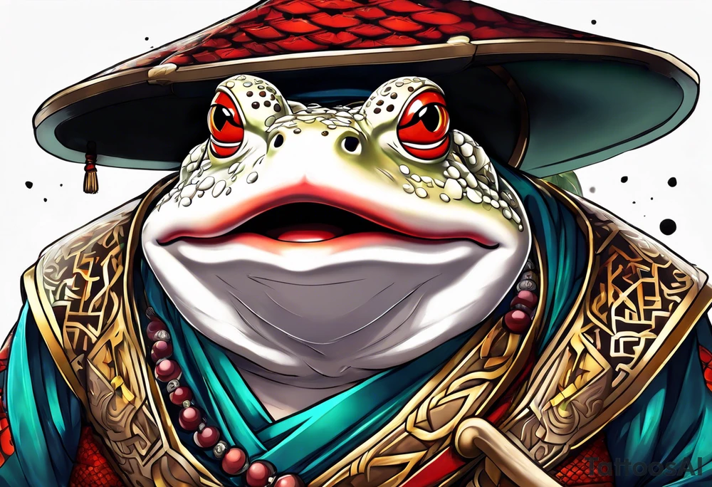 Jiraiya toad tattoo idea