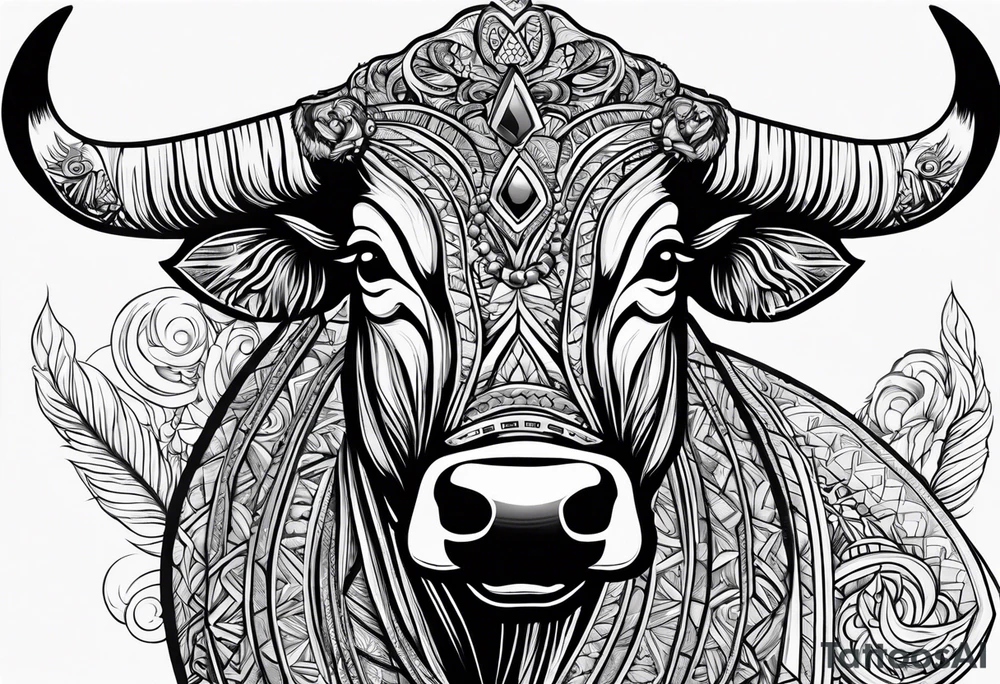 Cigars, booze, bull fighting tattoo idea