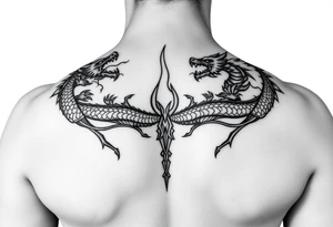 Flame of recca 8 dragons tattoo idea
