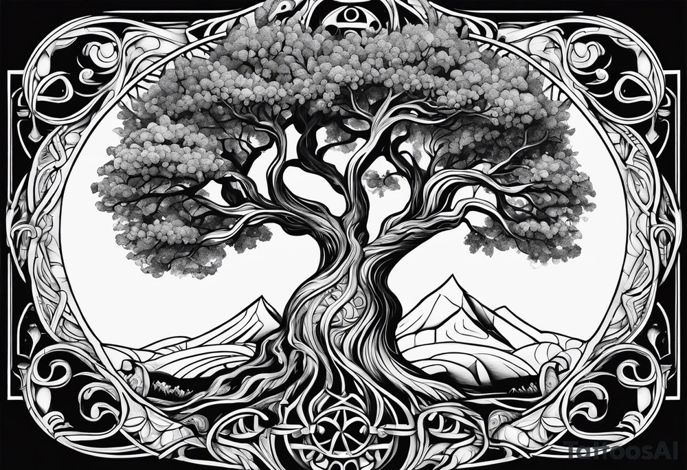 yggdrasil tattoo idea