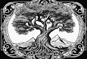 yggdrasil tattoo idea
