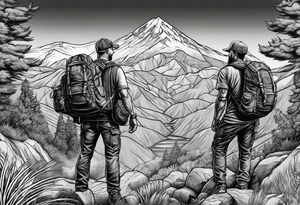 Rucking, Fitness, Shadows, brotherhood tattoo idea