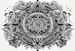 Tribal Back Tattoo tattoo idea