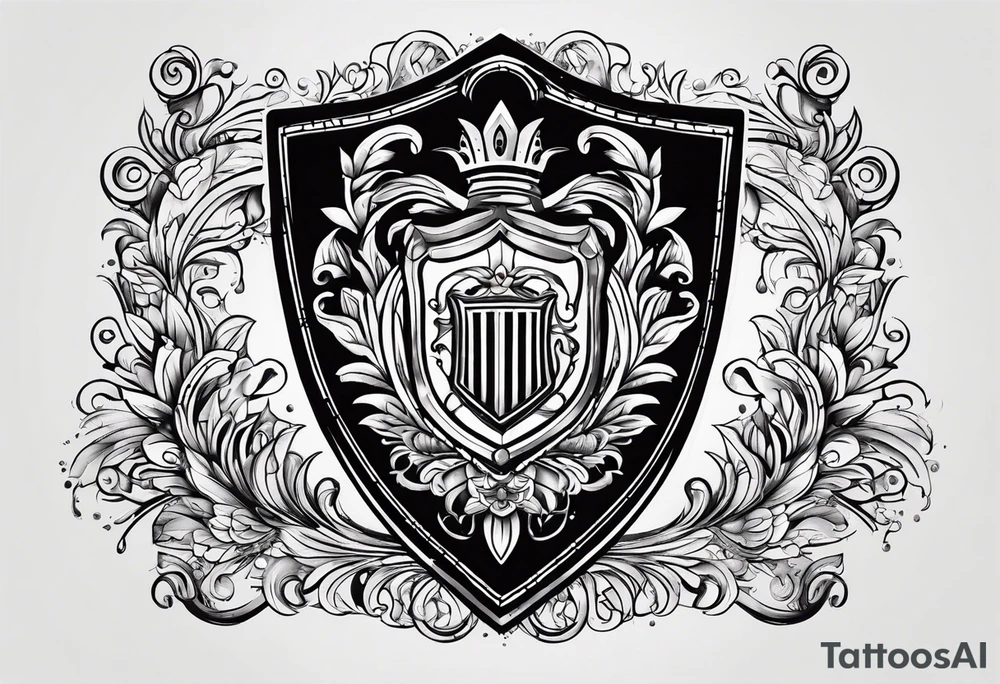 shield tattoo idea
