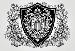 shield tattoo idea
