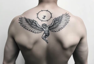 Icarus falling from the sky tattoo idea