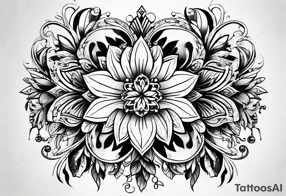 косатка в воде tattoo idea