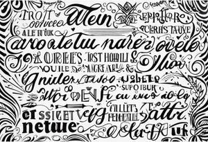 Citation avec deux écritures différentes tattoo idea