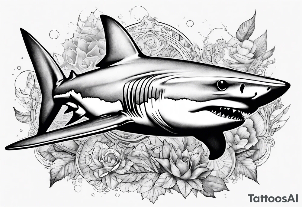 Shark tattoo idea