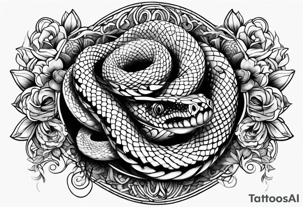 snake arm sleeve tattoo tattoo idea