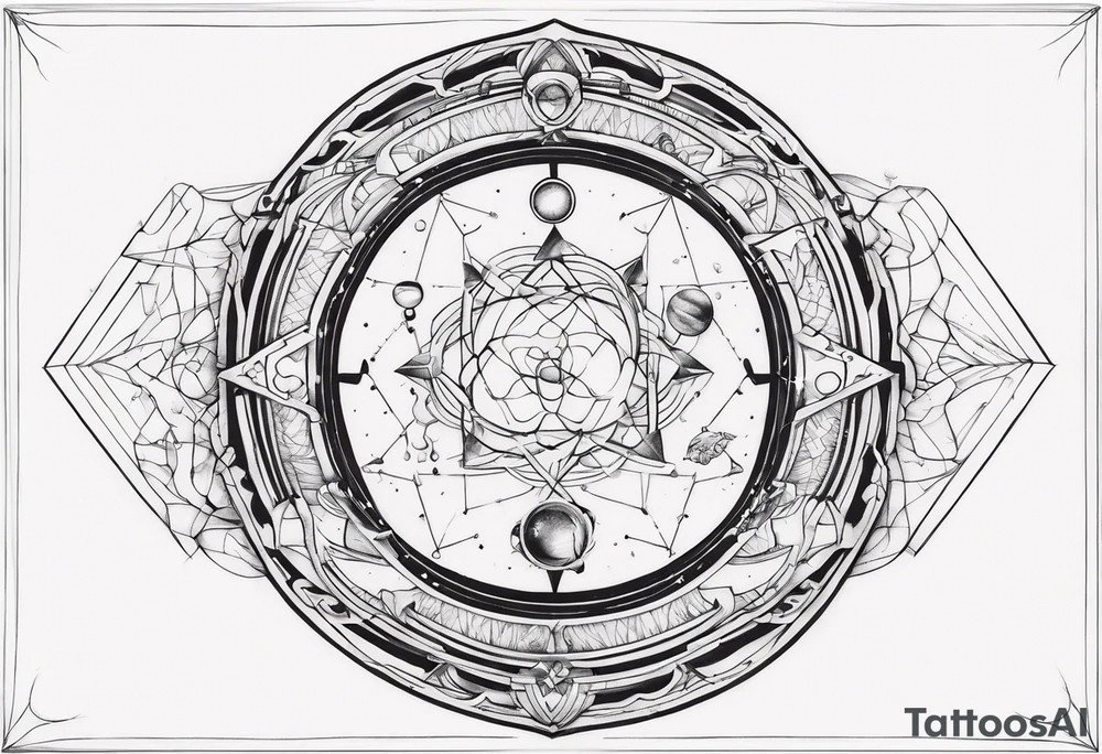 science tattoo tattoo idea