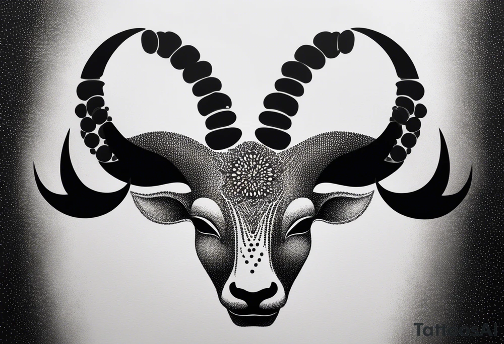 Anonymous with horns tattoo idea