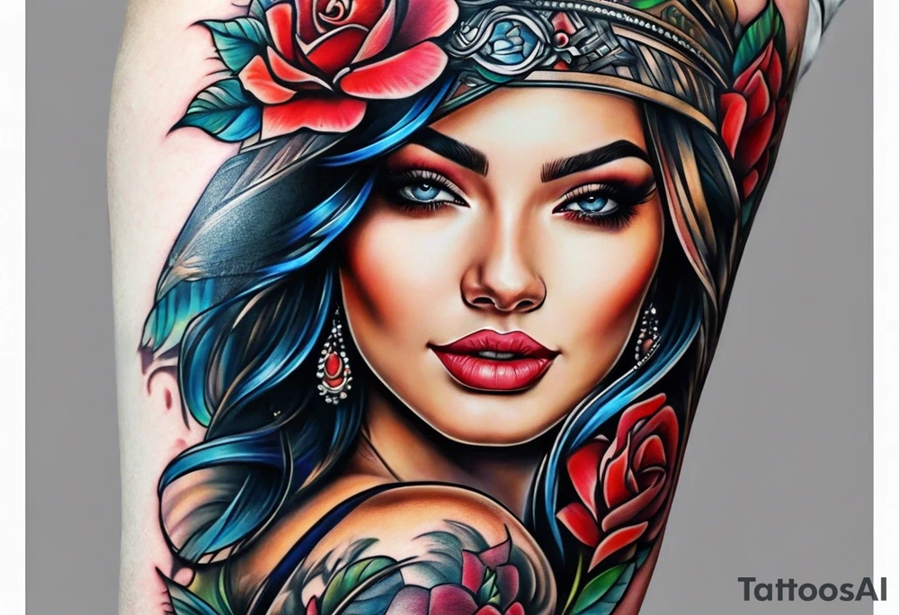 name tattoo idea