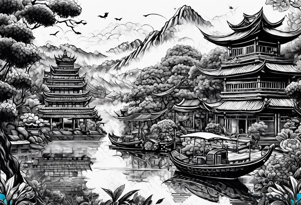 Vietnamese culture tattoo idea